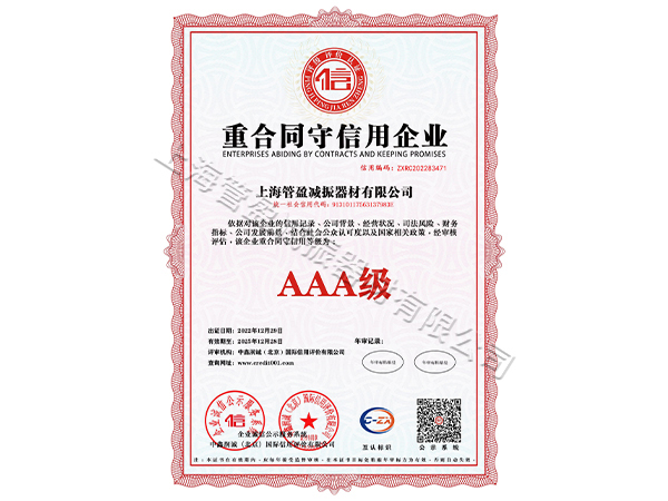 重合同守信用企业